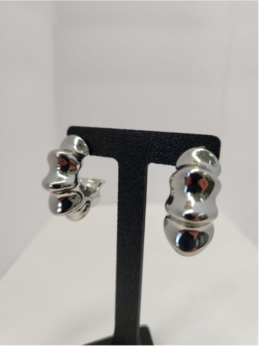 I.N.C. International Concepts Silver Hoop Earrings - Picture 8 of 11